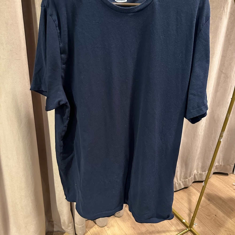 Old Navy Dark Blue Men's Short Sleeve Tee